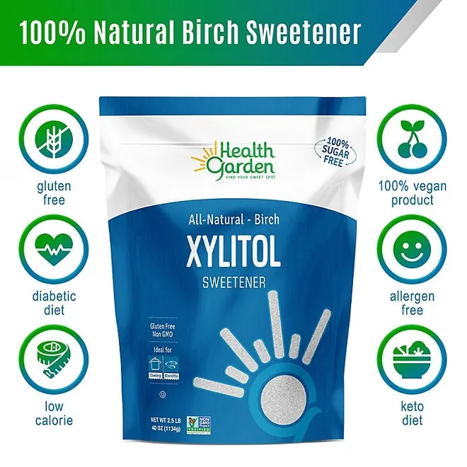 Health Garden Birch Xylitol, 10 lb. 5