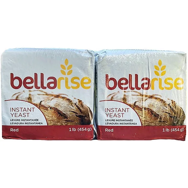 Bellarise Instant Dry Yeast, 16 oz., 2pk. 2