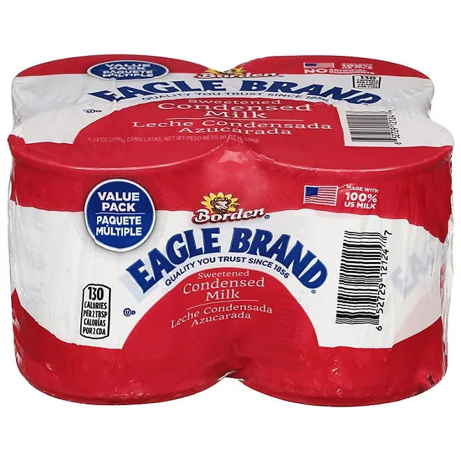 Eagle Brand Sweetened Condensed Milk, 14 oz. cans, 4 pk. 2