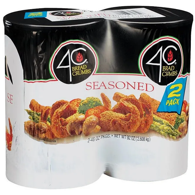 4C Seasoned Bread Crumbs, 46oz., 2 pk. 2