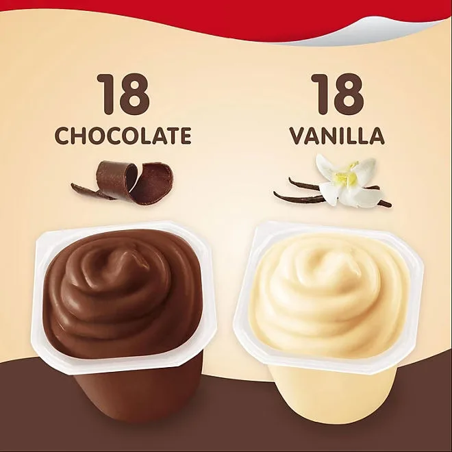 Snack Pack Pudding Variety Pack, 3.25 oz., 36 pk. 4