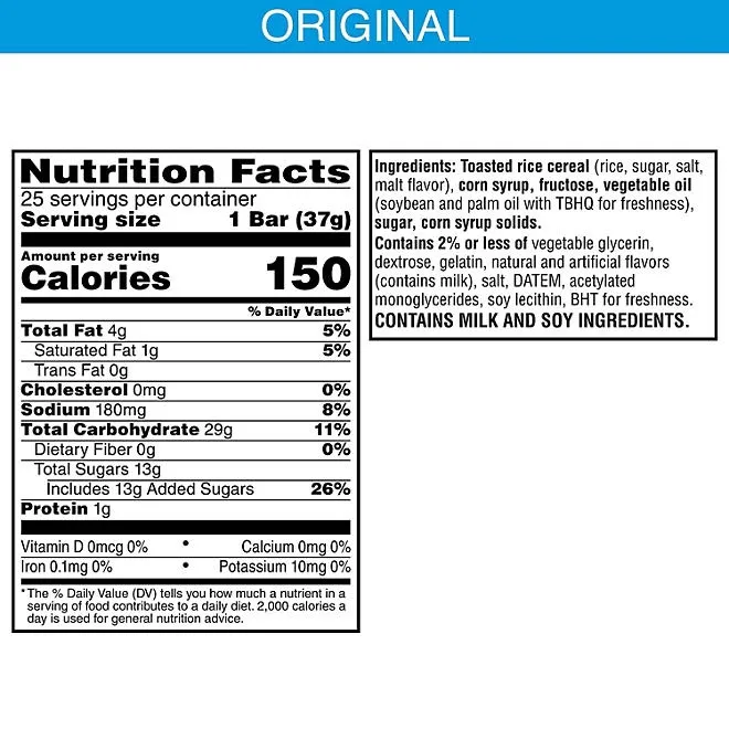 Rice Krispies Treats 1.3 oz., 25 ct. 3