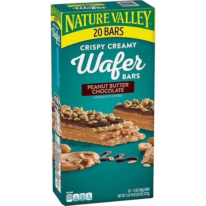 Nature Valley Peanut Butter Chocolate Wafer Bar, 20 ct. 2