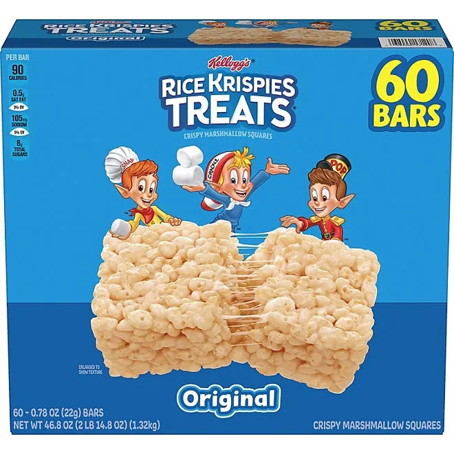 Rice Krispies Treats, Original, 0.8 oz., 60 ct. 2