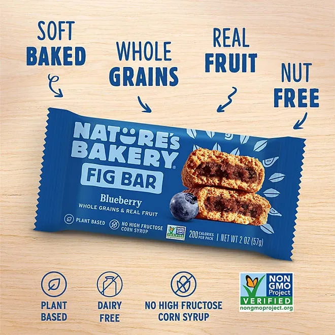 Nature's Bakery Fig Bars, Variety Pack, 2 oz., 32 ct. 5