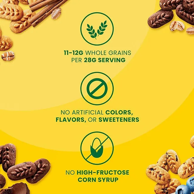 belVita Bites Breakfast Biscuits, Variety Pack, 1 oz., 36 pk. 5