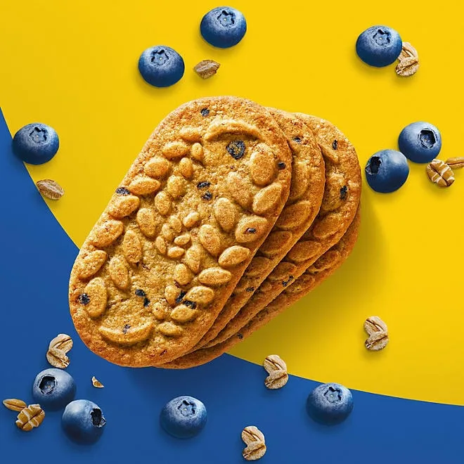 belVita Blueberry Breakfast Biscuits, 4 biscuits per pack, 25 pk. 4