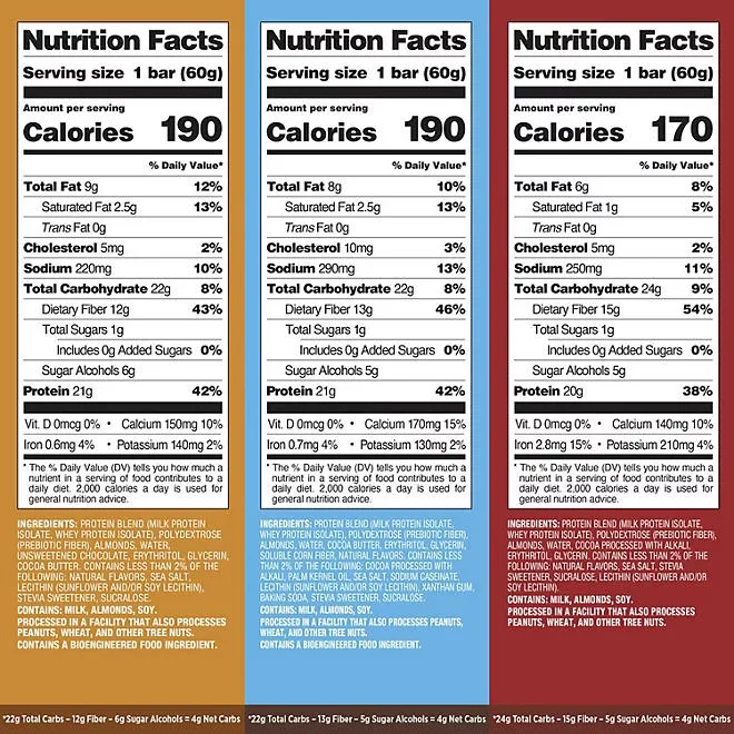 Quest Gluten Free Protein Bars Variety Pack, 14 ct. 3