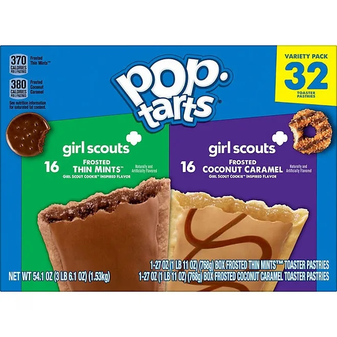 Pop Tarts Girl Scouts Variety Pack, 32 ct. 4