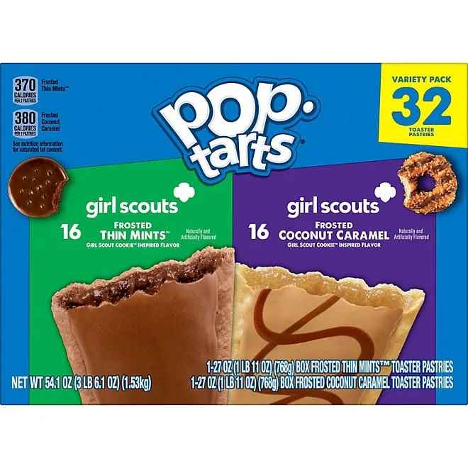 Pop Tarts Girl Scouts Variety Pack, 32 ct. 5