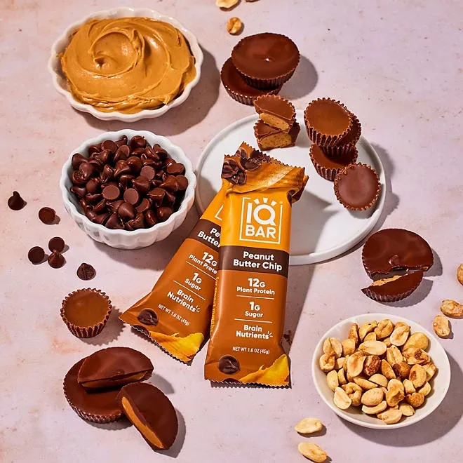 IQBAR Plant Protein Bar Variety Pack, 12 pk. 5