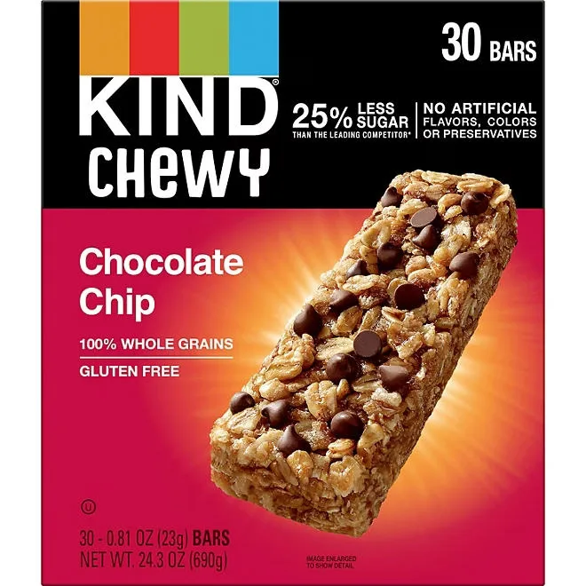 KIND Kids Chewy Chocolate Chip Granola Bars 30 ct. 4