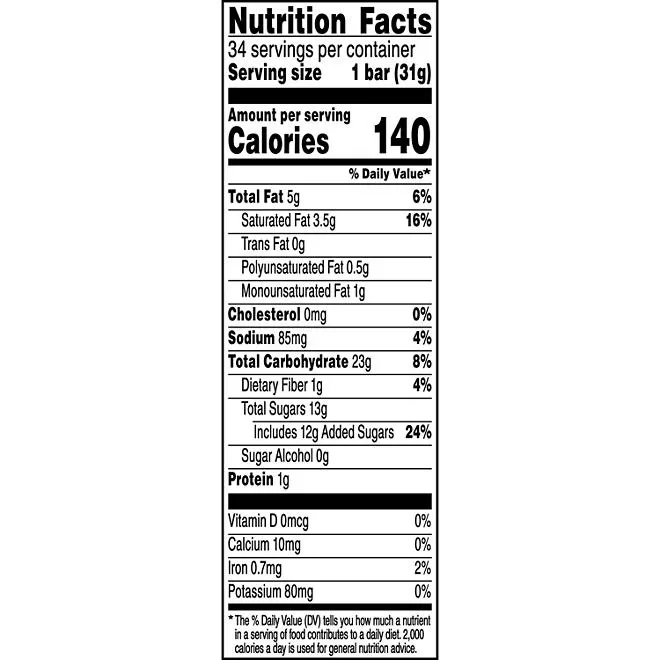 Quaker Chewy Dipps Granola Bars, Chocolate Chip, 34 pk. 3