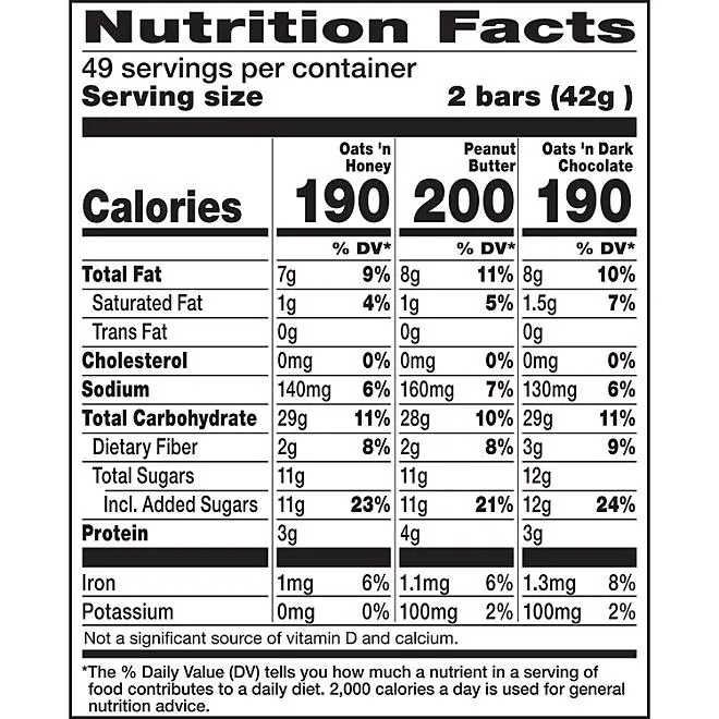 Nature Valley Crunchy Granola Bars Variety Pack, 49 ct. 3