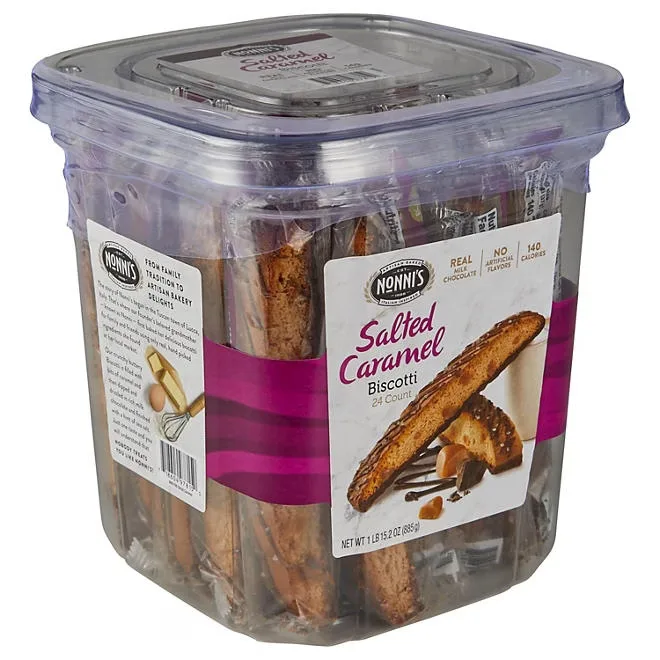Nonni's Salted Caramel Biscotti 24 ct. 4