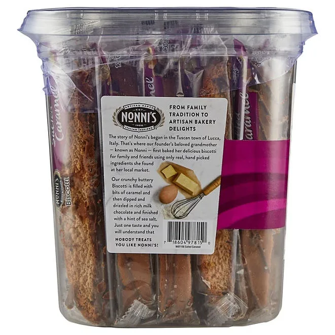 Nonni's Salted Caramel Biscotti 24 ct. 5