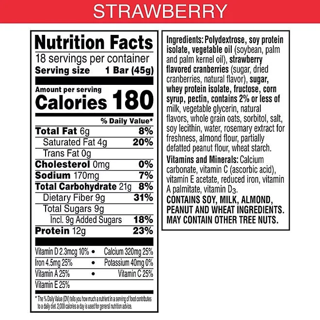 Special K Protein Bars, Strawberry, 18 ct. 3