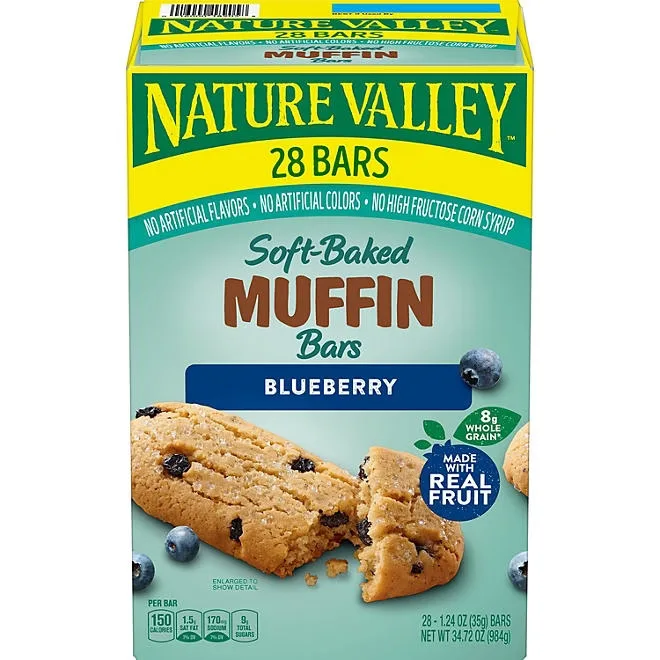 Nature Valley Soft Baked Blueberry Muffin Bars, 28 ct. 4