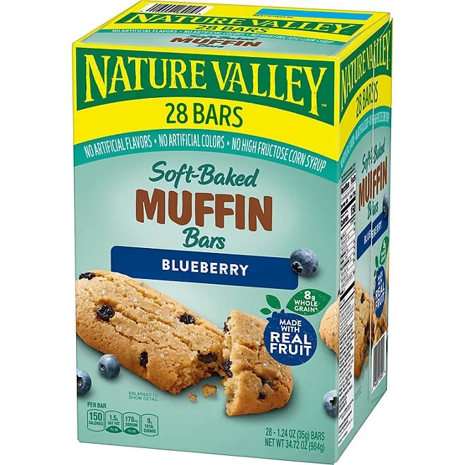 Nature Valley Soft Baked Blueberry Muffin Bars, 28 ct. 3