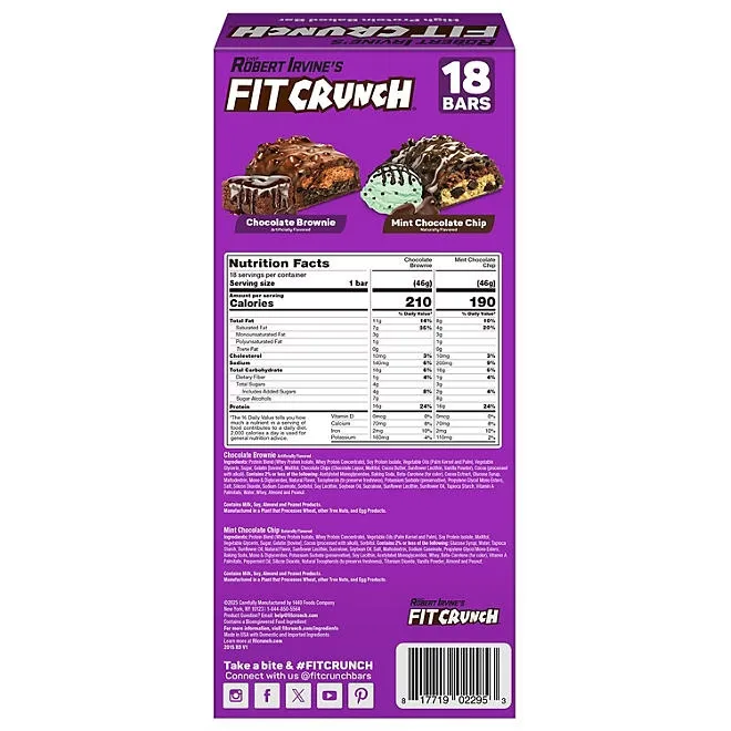 FITCRUNCH Snack Size, Variety Pack, 18 ct. 3