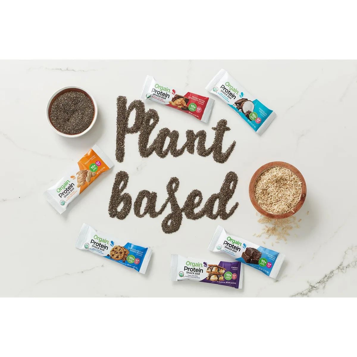 Orgain USDA Organic Vegan Protein Bars, Choose Flavor, 12 ct. 5
