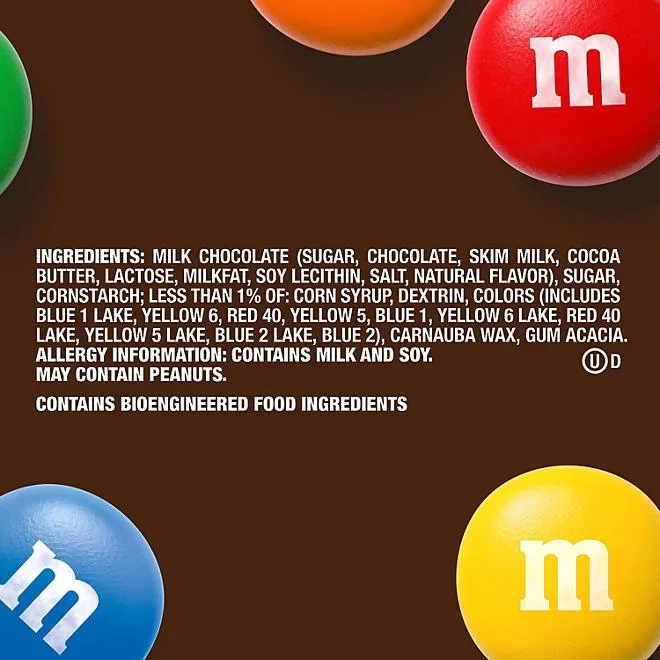 M&M'S Milk Chocolate Candy, 62 oz. 4