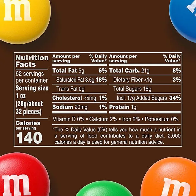 M&M'S Milk Chocolate Candy, 62 oz. 3