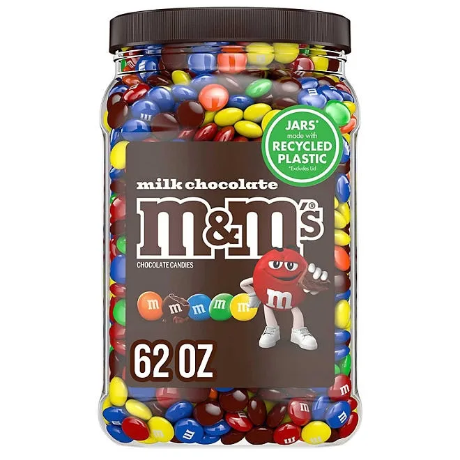 M&M'S Milk Chocolate Candy, 62 oz. 2