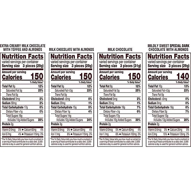 HERSHEY'S NUGGETS Assorted Chocolate Candy, 145 pcs. 3