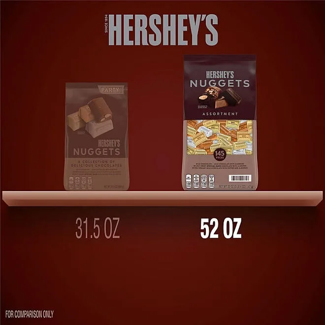 HERSHEY'S NUGGETS Assorted Chocolate Candy, 145 pcs. 5