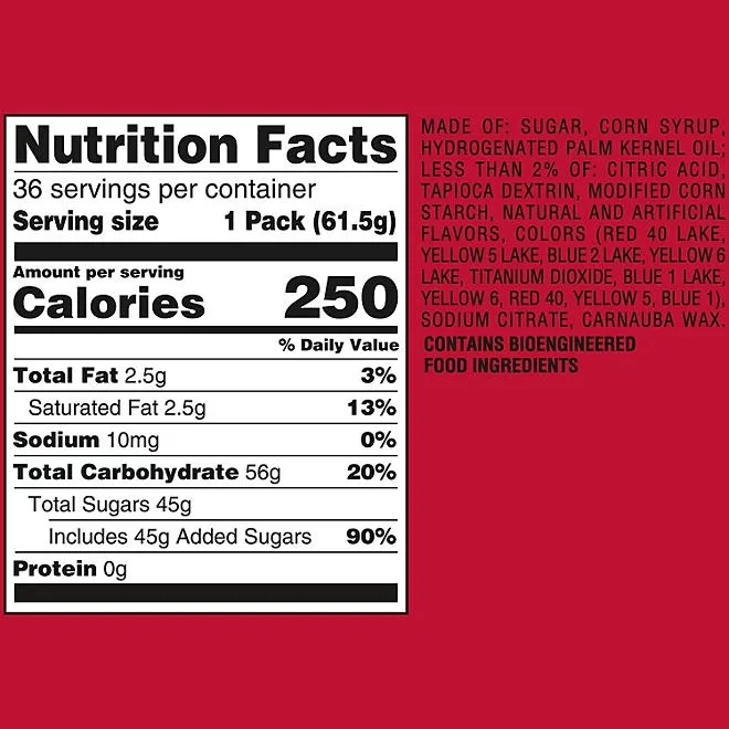 Skittles Original Fruity Chewy Candy, Full Size, 2.17 oz., 36 pk. 3