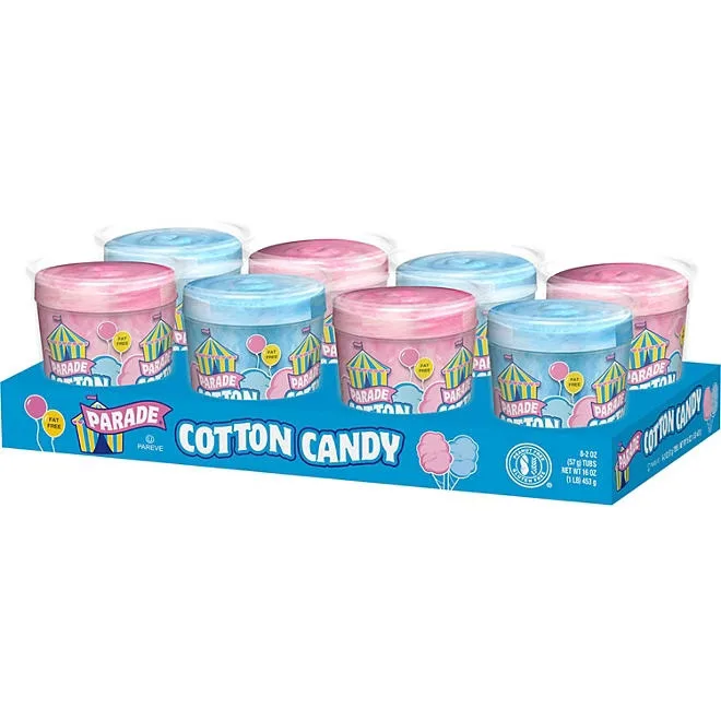 Parade Cotton Candy, 2 oz., 8 pk. 2
