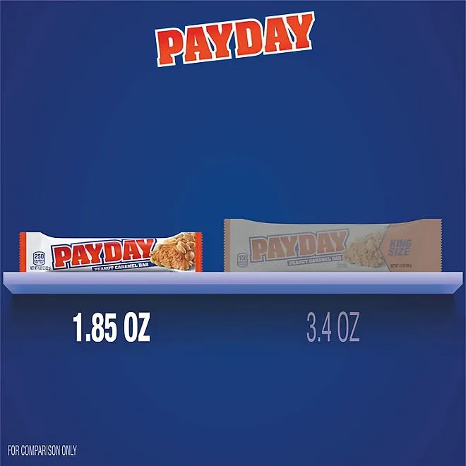 PAYDAY Peanut Caramel Candy, 1.85 oz., 24 pk. 5