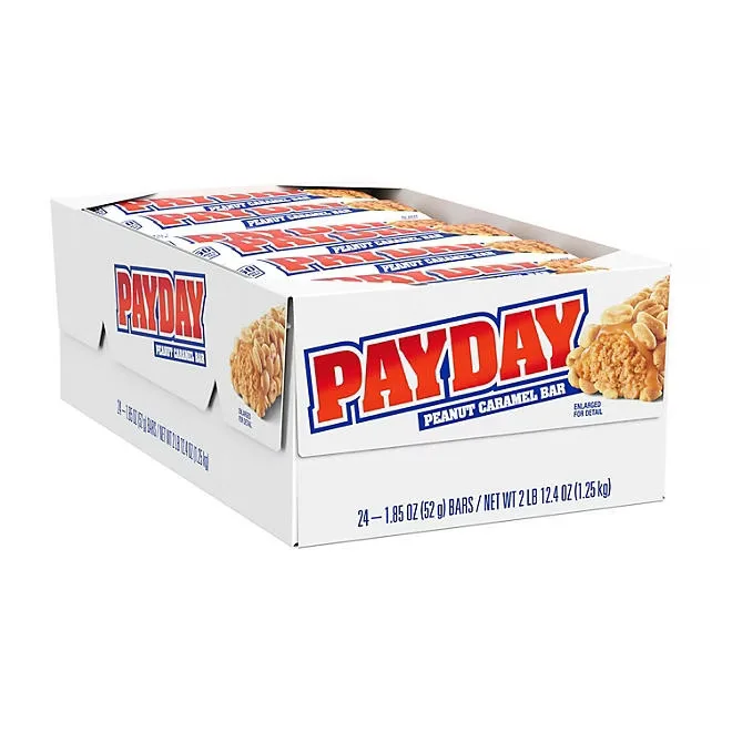 PAYDAY Peanut Caramel Candy, 1.85 oz., 24 pk. 2