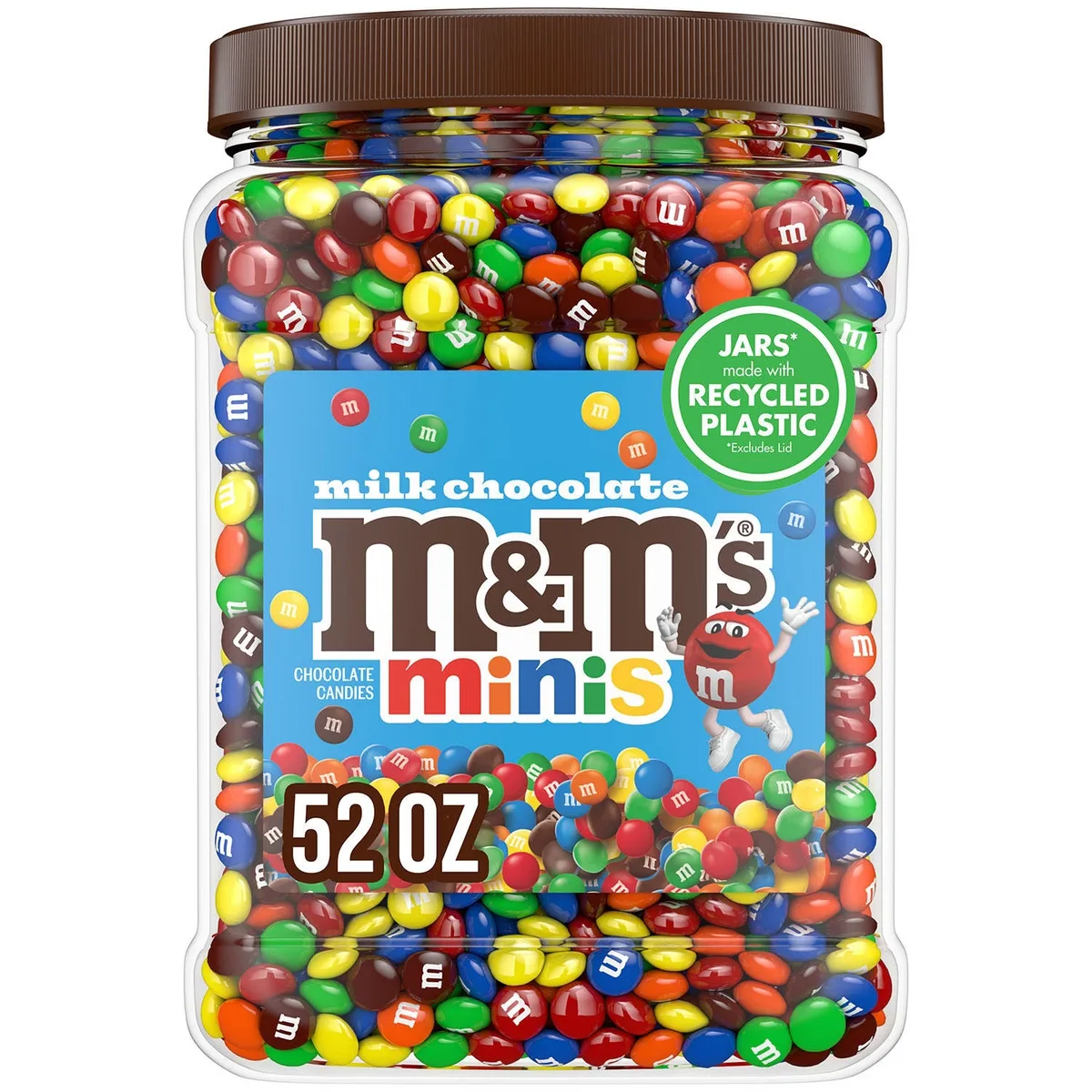 M&M&rsquoS Milk Chocolate Candy, Minis, 52 oz.