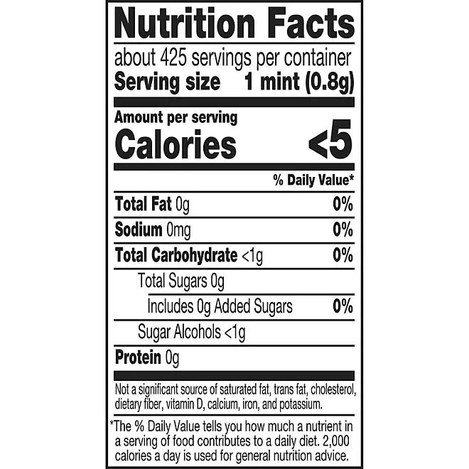ICE BREAKERS Coolmint Sugar Free Breath Mints, 1.5 oz., 8 pk. 3