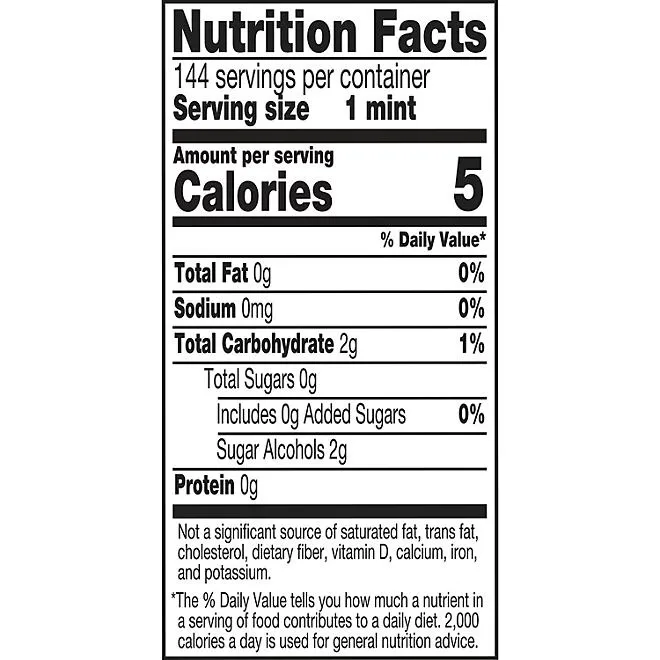 BREATH SAVERS Wintergreen Sugar Free Breath Mints Rolls, 0.75 oz., 24 ct. 3