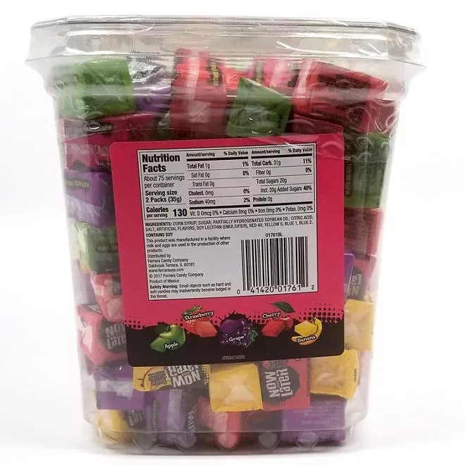 Now & Later Fruit Chews Candy, 150 pk. 5