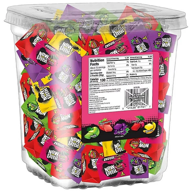 Now & Later Fruit Chews Candy, 150 pk. 4