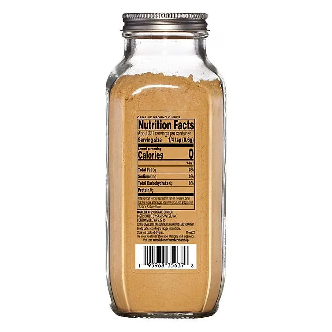 Member's Mark Organic Ground Ginger, 7 oz. 3