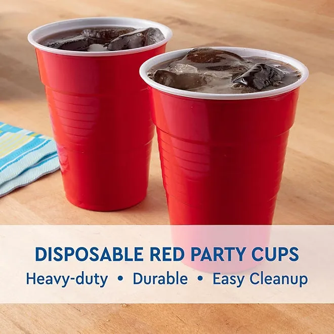 Member's Mark Heavy-Duty Red Cups 18 fl. oz., 240 ct. 4
