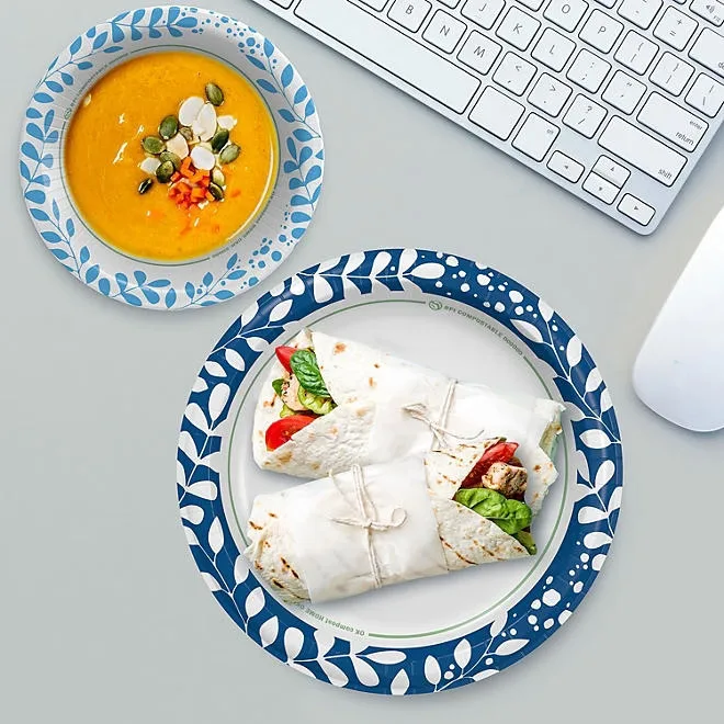 Member's Mark Ultra Lunch Paper Plates, 8.5", 300 ct. 5