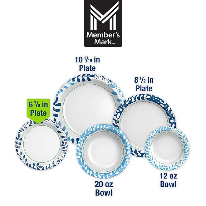 Member's Mark Ultra Dessert/Snack Paper Plates, 6.875", 330 ct. 4