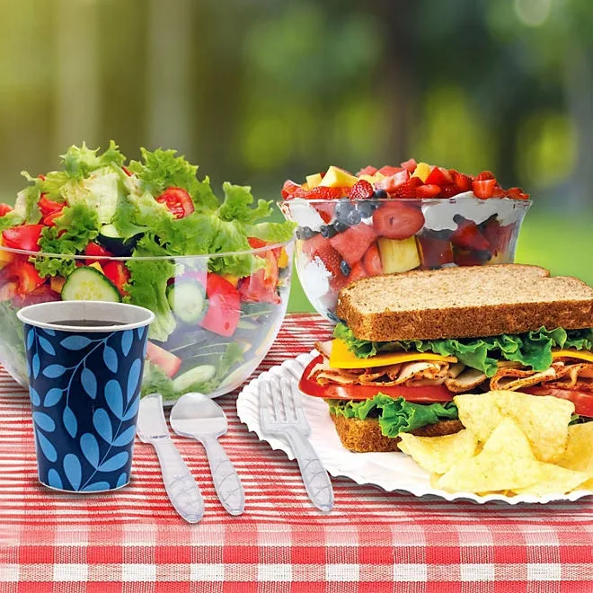 Super Strong Heavy-Duty Paper Plates, 9", 600 ct. 5