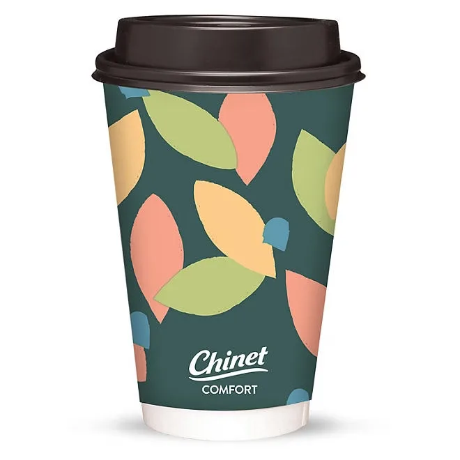 Chinet Comfort Cup and Lids, 16 oz. 70 ct. 4