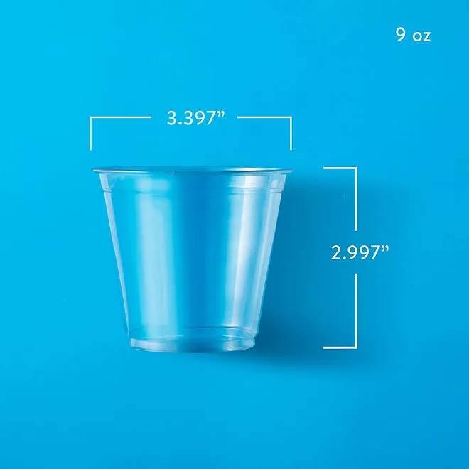 Member's Mark Clear Plastic Cups 9 oz., 264 ct. 3