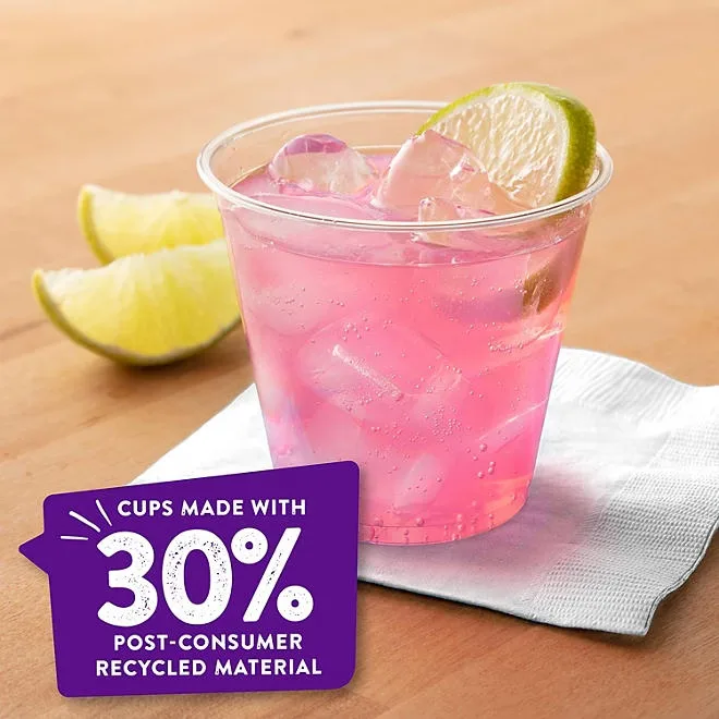 Member's Mark Clear Plastic Cups 9 oz., 264 ct. 5