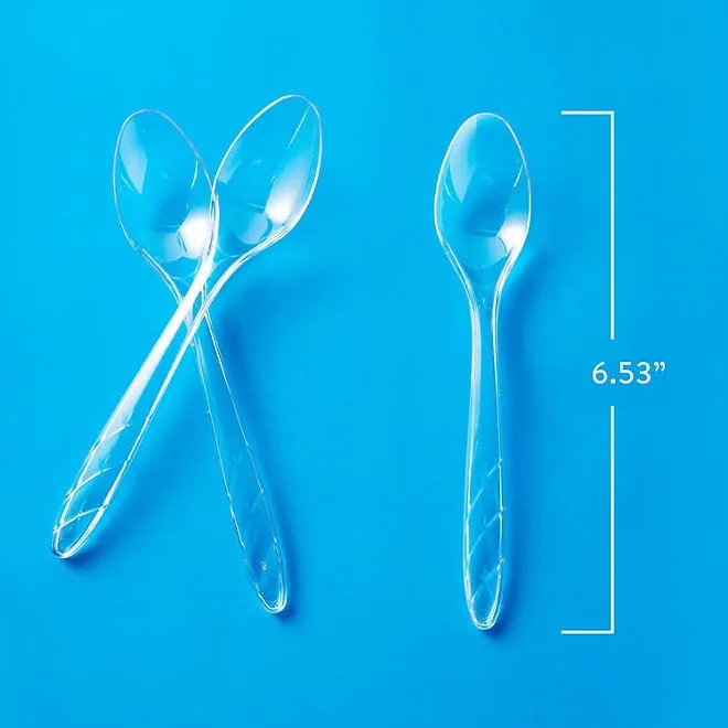 Member's Mark Clear Plastic Spoons, Heavyweight 300 ct.  3