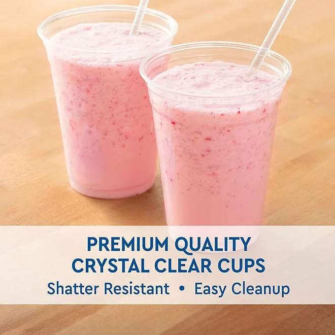 Member's Mark Clear Plastic Cups 16 oz., 132 ct. 4