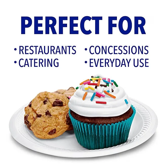 Hefty Supreme Foam Disposable Snack Plates, 6", 320 ct. 5